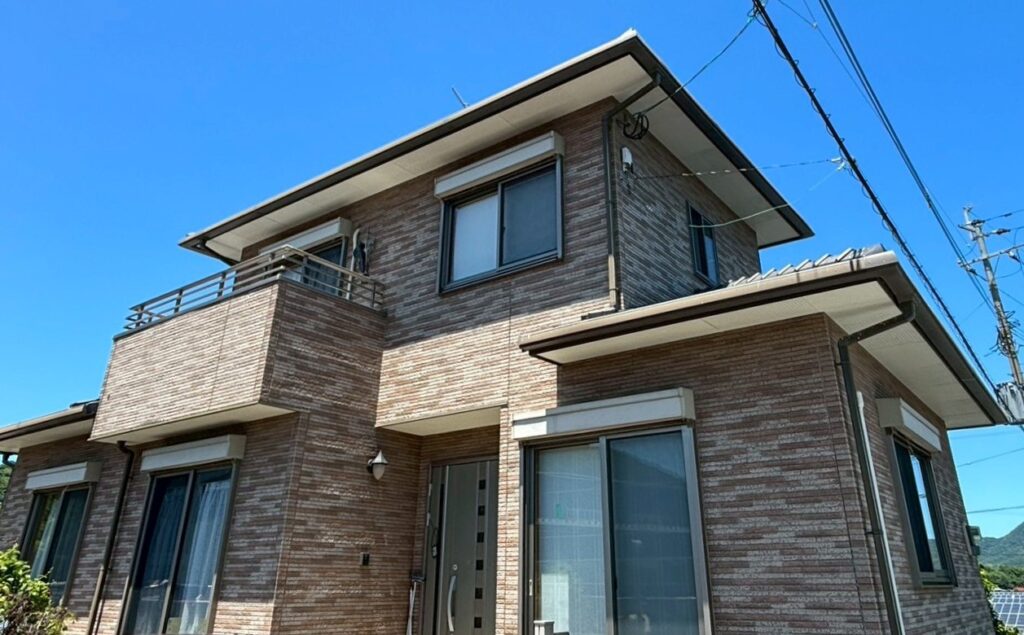 行橋市　外壁クリア塗装　着工前 (3)